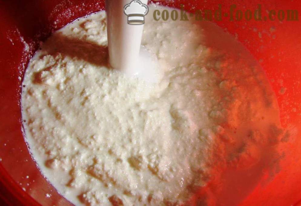 Färskost gryta med mannagryn - hur man gör Keso gryta i ugnen, med en steg för steg recept foton