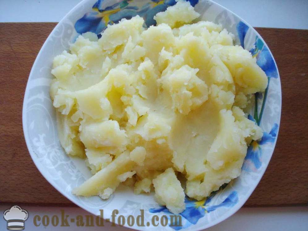 Dumplings med potatis och lök - hur man gör dumplings med potatis, en steg för steg recept foton