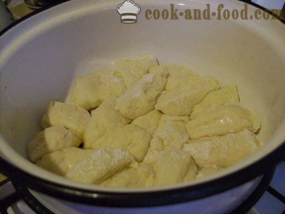 Poltava dumplings för ett par - hur man lagar dumplings i Poltava, med en steg för steg recept foton