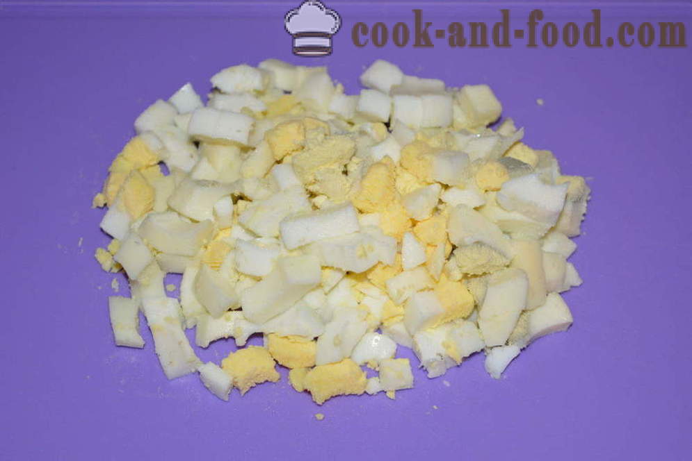 Enkel sallad av rödkål med majonnäs - hur man förbereder en sallad av rödkål, ett steg för steg recept foton