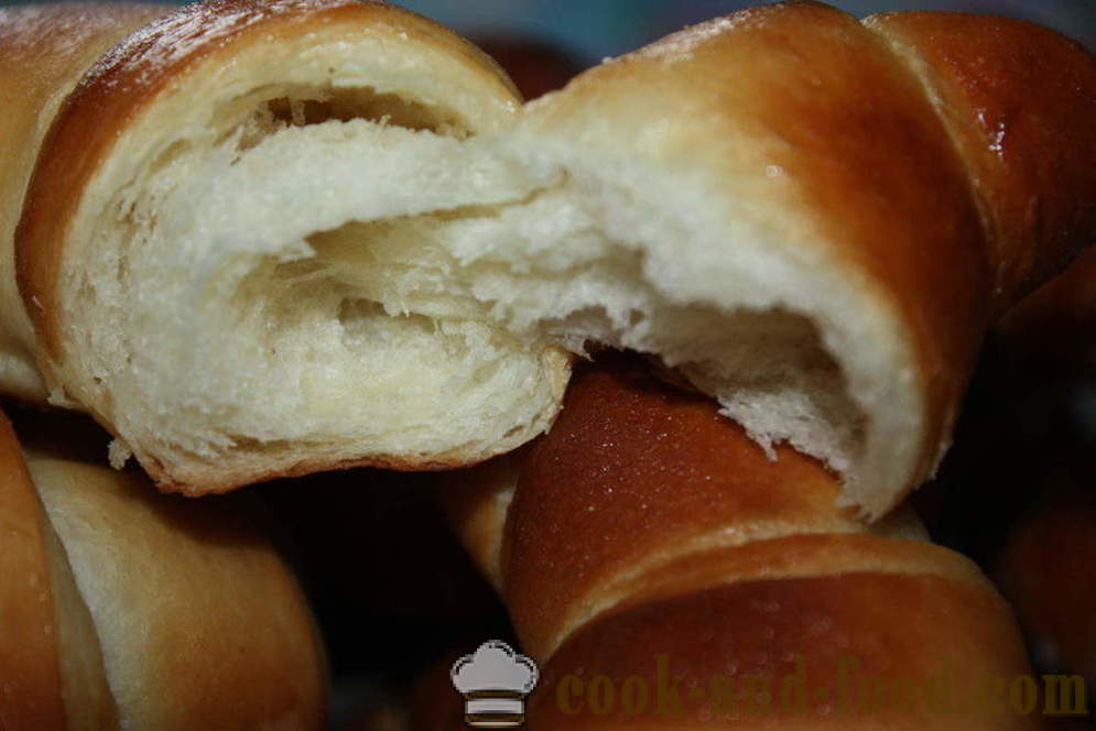 Verkliga franska croissanter - hur man lagar franska croissanter i hemmet, steg för steg recept foton