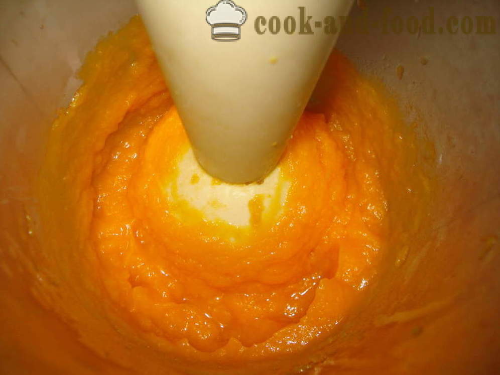 Open pumpapaj med nötter och honung - hur man lagar pumpapajen i ugnen, med en steg för steg recept foton