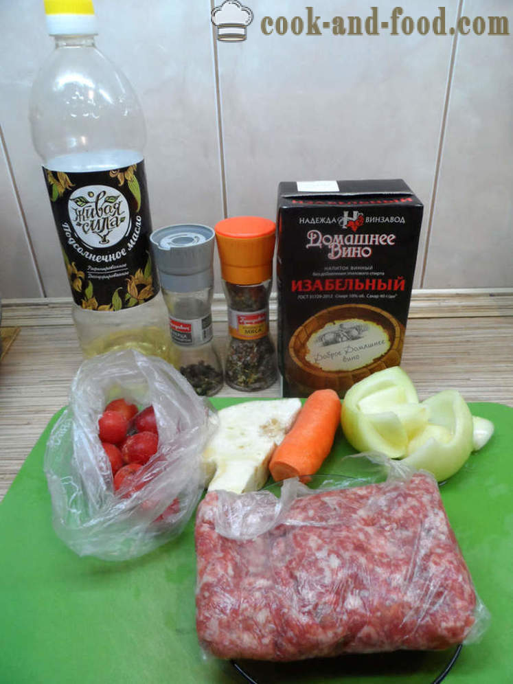 Lasagne med köttfärs och bechamelsås - hur man förbereder lasagne med köttfärs hemma, steg för steg recept foton