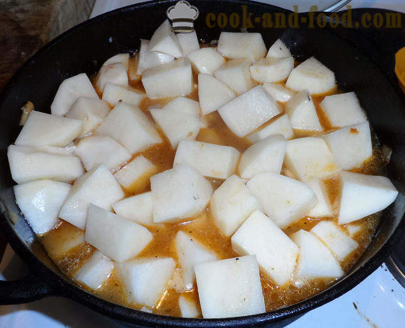Gulaschsoppa Ungerska - hur man lagar gulaschsoppa med chipetkami, steg för steg recept foton