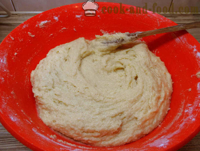 Enkla muffins på yoghurt eller gräddfil med mannagryn - hur man gör cupcakes i burkar, steg för steg recept foton