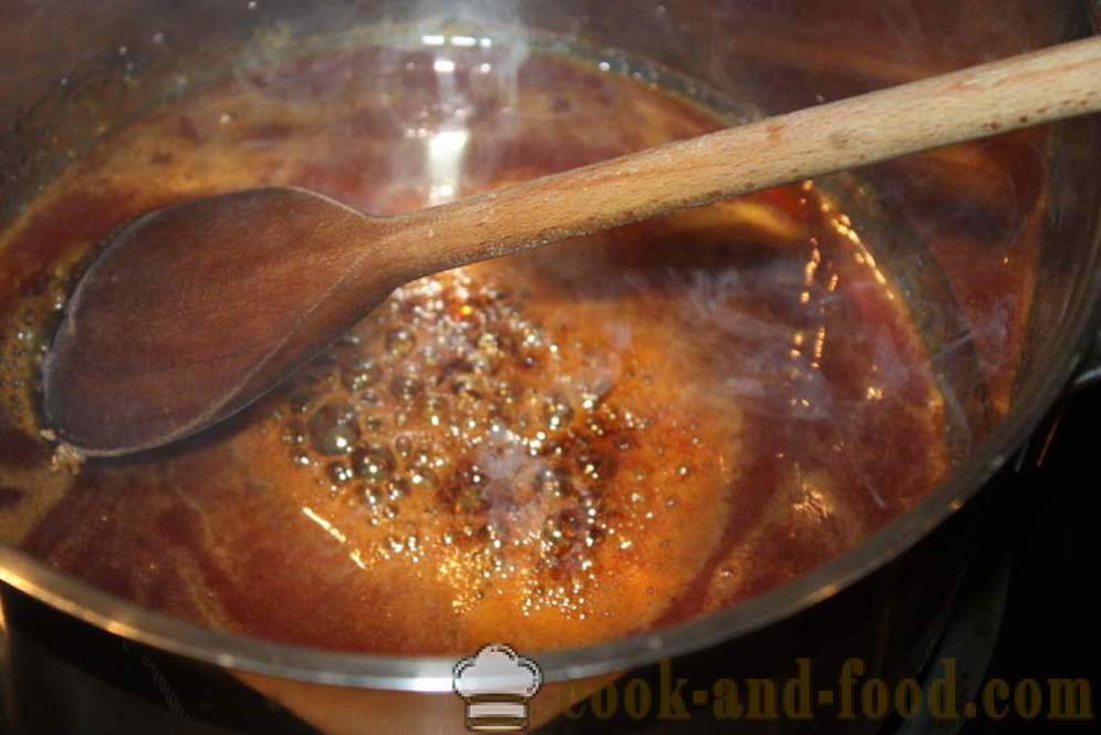 Honey choux deg för pepparkakor - teknik och metoder av matlagning hur man gör en pepparkaka deg, en steg för steg recept foton