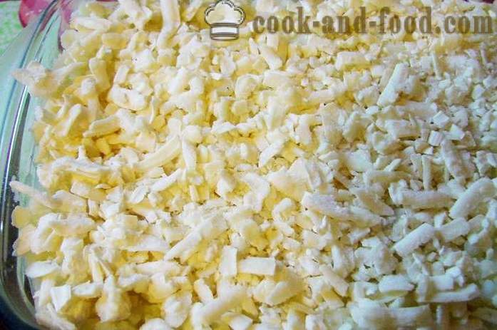 Potatisgratäng med svamp i ugnen - hur man lagar potatislåda med svamp, ett steg för steg recept foton
