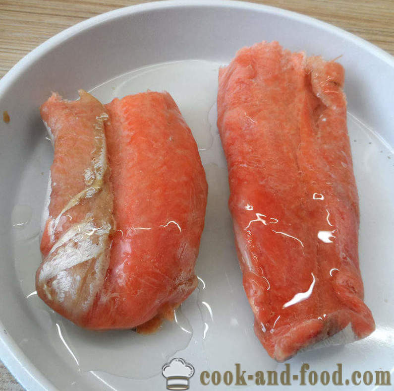 Spicy saltad fisk hemma - hur man gör kryddig saltad fisk, steg för steg recept foton