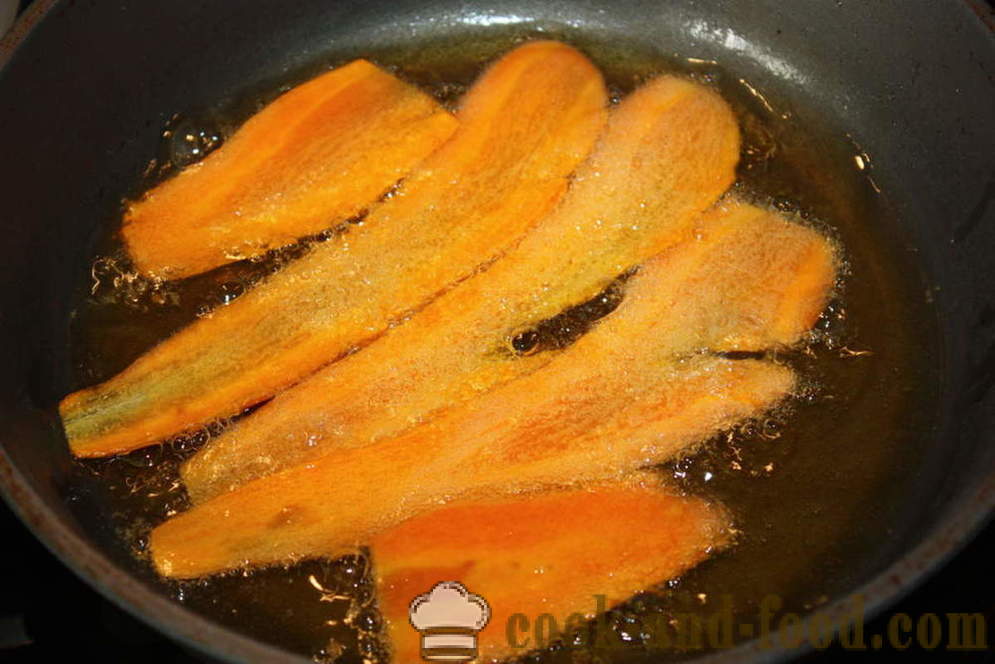 Kyckling rulle fylld med grönsaker i ugnen - hur man förbereder kycklingfilé rulle, steg för steg recept foton