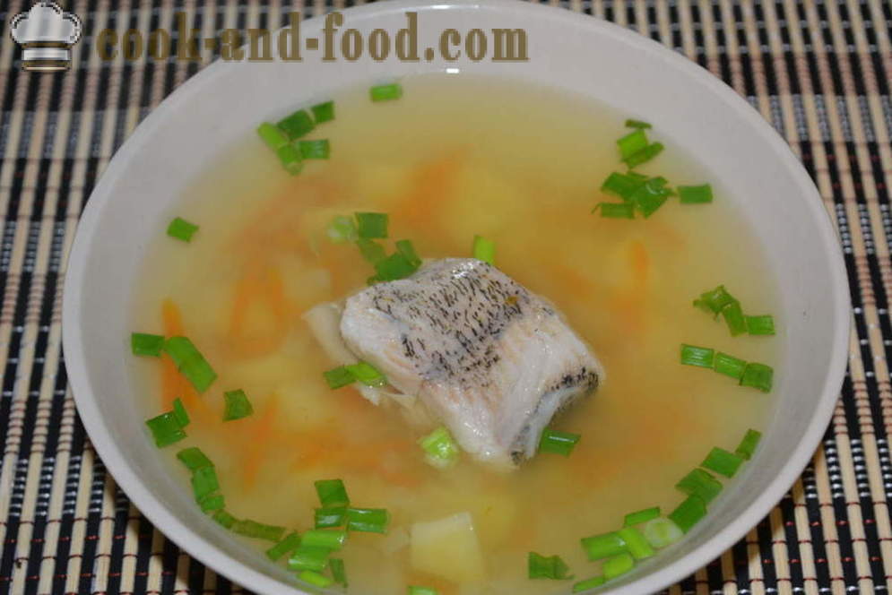 Läcker soppa från gädda i hemmet - hur man lagar fisksoppa från en gädda, ett steg för steg recept foton