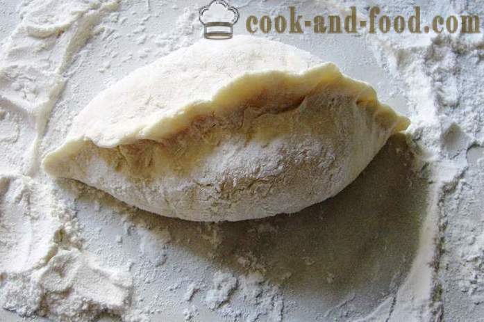 Söta kakor med ängssyra i ugnen - steg för steg, beredning av kakor med ängssyra recept med ett foto