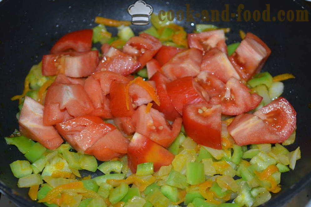 Läcker smulig bovete med grönsaker i en kastrull - hur man lagar bovete med grönsaker, en steg för steg recept foton