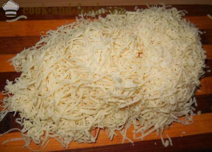 Zucchini bakas i ugnen med köttfärs: ris med svamp och ost - hur man lagar fyllda zucchini i ugnen, med en steg för steg recept foton