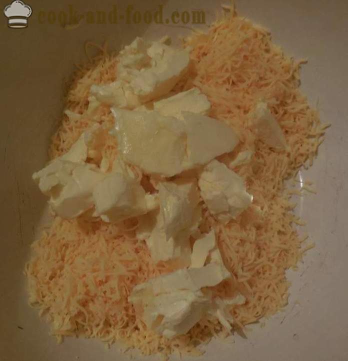 Saltade kex med ost i ugnen - hur man gör ost kex, recept med foto