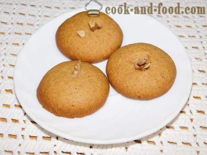 Honung kakor med kanel och nötter i en hast - recept med bilder, steg för steg hur man gör honung cookies