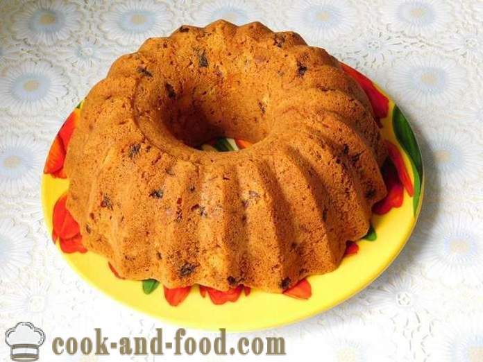 Den mest utsökta engelska påsk Simnel Cake - hur man lagar en kaka utan jäst - steg för steg recept foton