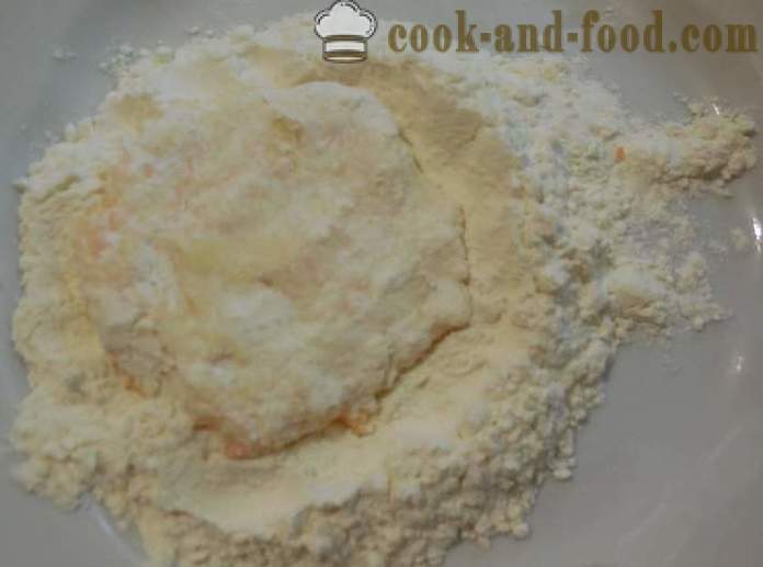Ostmassa kakor med morötter i multivarka - hur man lagar morot cheesecake - en steg för steg recept foton