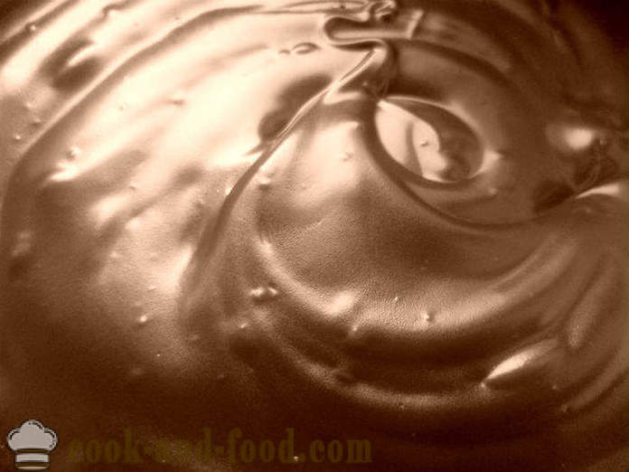 Choklad grädde och mjölk glasyr - ett bra recept för hur man gör choklad glasyr