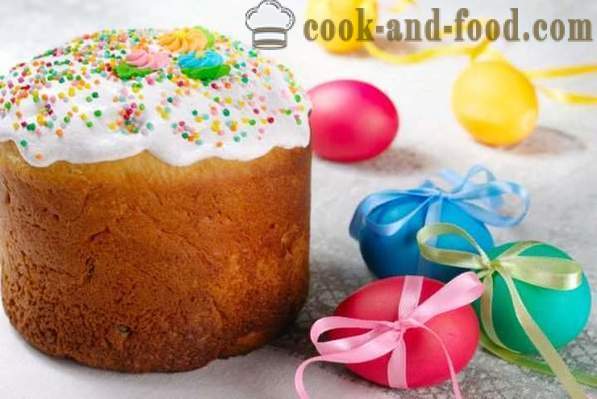 Vegetarisk påsk tårta med gräddfil och mjölk (utan ägg) - ett enkelt recept för hur man gör degen för kakor utan ägg med gräddfil