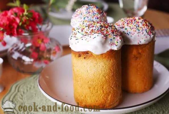 Butter påsk tårta med grädde och äggulor - ett enkelt recept för hur man lagar en läcker tårta på Kungliga Opara