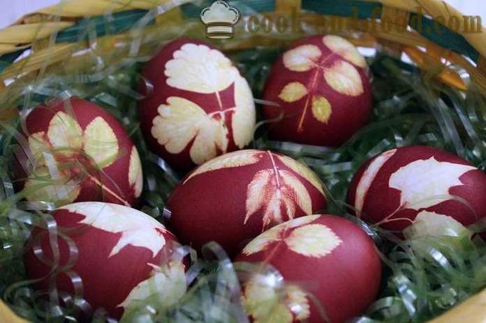 Målade ägg eller Krashenki - hur man målar ägg till påsk