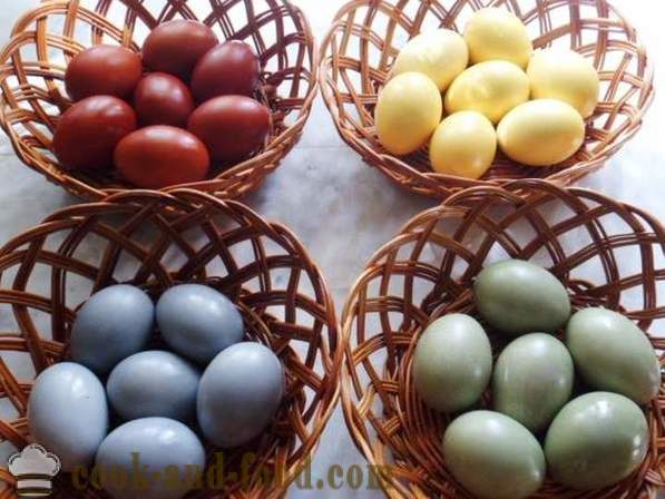 Naturliga färgämnen för ägg till påsk - Hur man gör en naturlig färg hemma