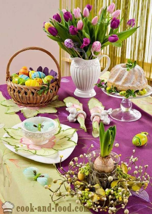 Kulinariska traditioner och seder i påsk - påskbordet i Slavic ortodox tradition