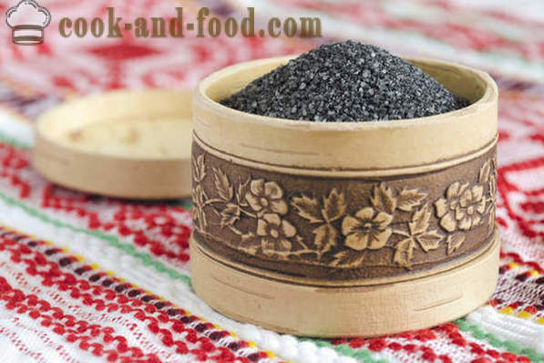 Chetvergova salt - en traditionell påsk svart salt, enkla recept hur man lagar svart salt.