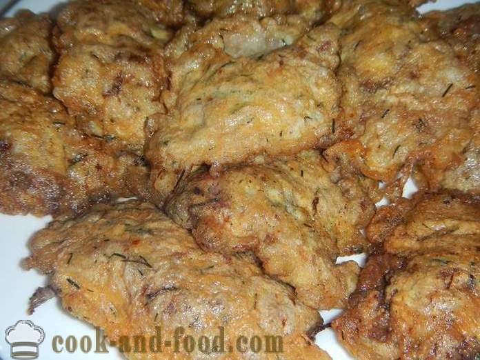 Chops kycklinglever - hur man lagar kotletterna från levern