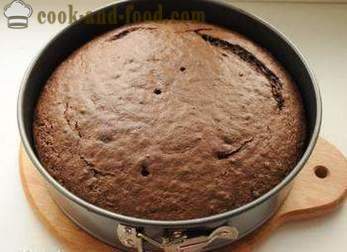 Choklad sockerkaka med kefir, ett enkelt recept - hur man gör en tårta med kefir utan ägg (recept bilder)