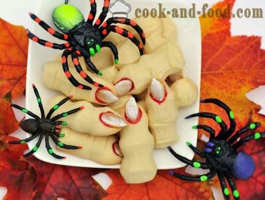 Efterrätter och kakor för Halloween - häxor Fingers kakor och andra sötsaker med sina egna händer, enkla bakning recept