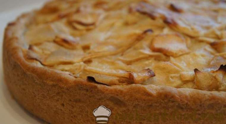 Tsvetaeva s äppelpaj recept med video, kock - enkel pie - läcker