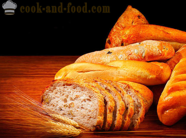 Vad bröd är den mest användbara? - Video recept hemma