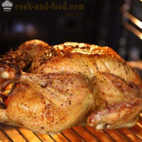 Hur läcker bakad kyckling i ugnen - video recept hemma