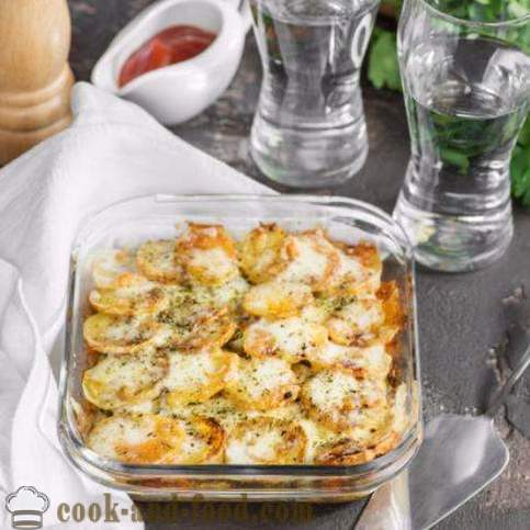 Matlagning i hemmet: potatislåda med korv - video recept hemma