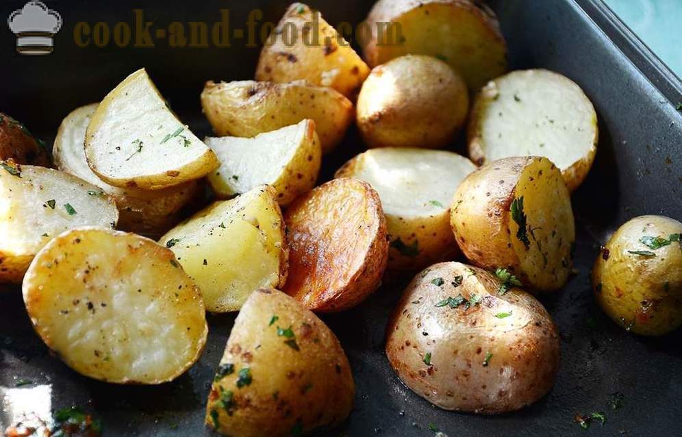 Matlagning unga grönsaker: 5 recept av potatis - video recept hemma