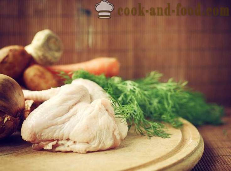 4-rätters middag: kyckling - video recept hemma